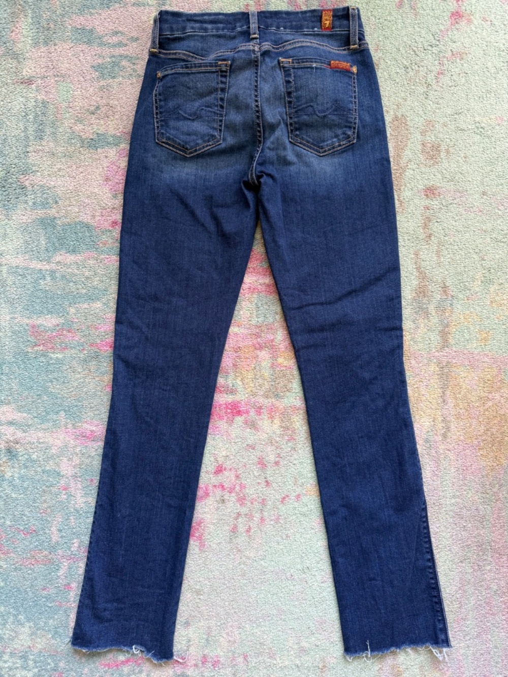 7 for All Mankind - Kimmie Straight Leg Jeans - Size 25 - Picture 3 of 10